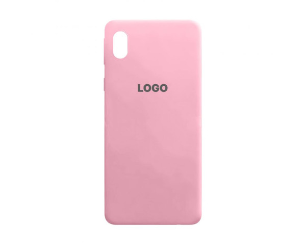 Чехол Original Silicone для Samsung Galaxy A01 Core/A013 (2020), M01 Core/M013 (2020) light pink (12)