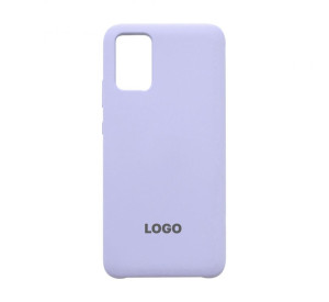 Чехол Original Silicone для Samsung Galaxy A02s/A025 (2021) elegant purple (26)