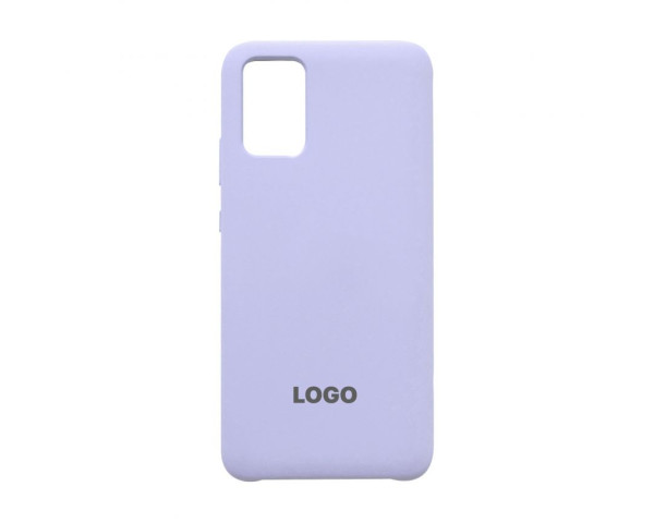 Чехол Original Silicone для Samsung Galaxy A02s/A025 (2021) elegant purple (26)