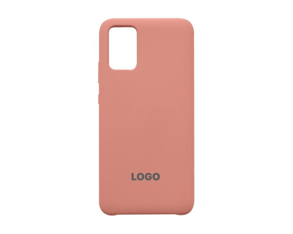 Чехол Original Silicone для Samsung Galaxy A02s/A025 (2021) light pink (12)