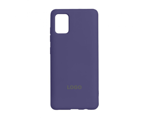Чохол Original Silicone для Samsung Galaxy A41/A415 (2020) violet (36)