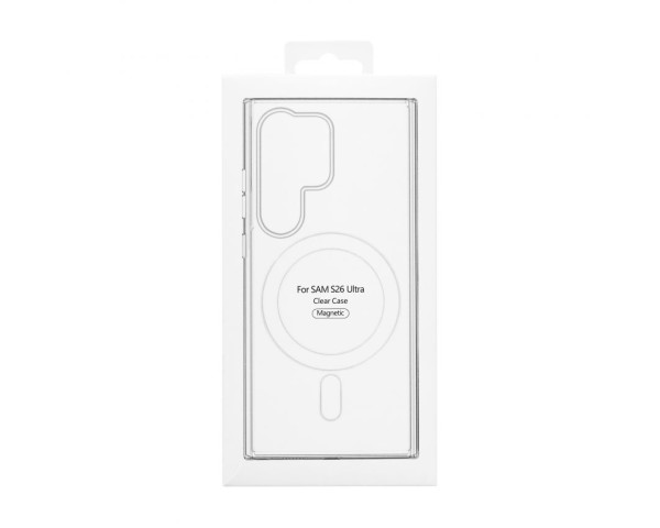 Чохол Original з функцією MagSafe для Samsung Galaxy S26 Ultra/S948 (2026) прозорий без індикатора встановлення