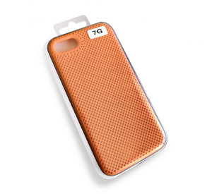 Чохол Original перфорація для Apple iPhone 6, 6s peach