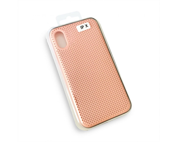 Чохол Original перфорація для Apple iPhone 6 Plus, 6s Plus nude (sand pink)
