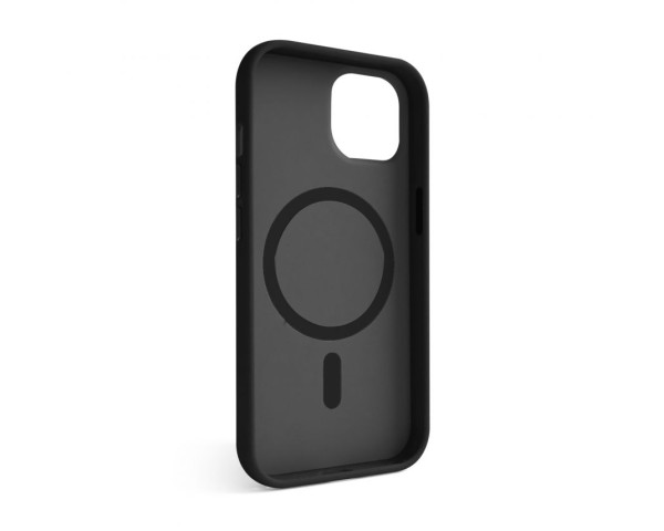 Чохол Soft Matte з MagSafe для Apple iPhone 15 black