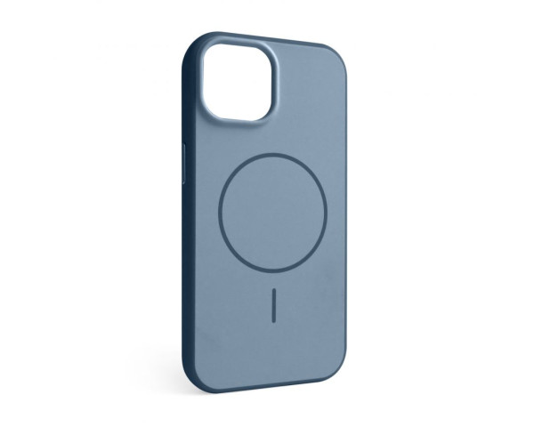 Чохол Soft Matte з MagSafe для Apple iPhone 15 dark blue