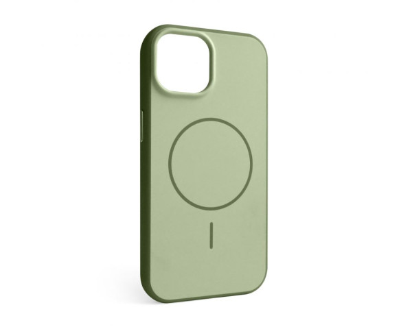 Чохол Soft Matte з MagSafe для Apple iPhone 15 green