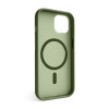 Чохол Soft Matte з MagSafe для Apple iPhone 15 green