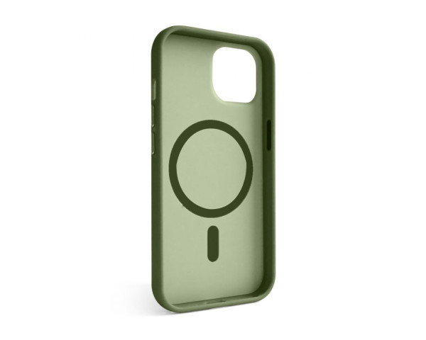 Чохол Soft Matte з MagSafe для Apple iPhone 15 green