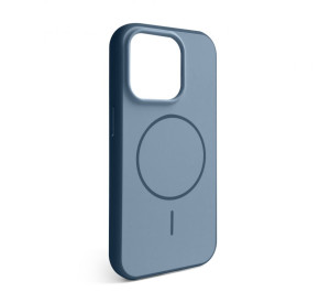 Чохол Soft Matte з MagSafe для Apple iPhone 15 Pro dark blue