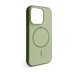 Чохол Soft Matte з MagSafe для Apple iPhone 15 Pro green