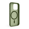 Чохол Soft Matte з MagSafe для Apple iPhone 15 Pro green