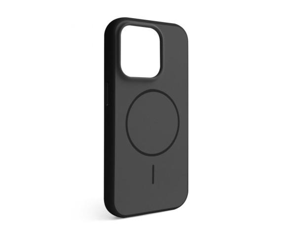 Чохол Soft Matte з MagSafe для Apple iPhone 15 Pro Max black