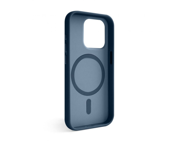 Чохол Soft Matte з MagSafe для Apple iPhone 15 Pro Max dark blue