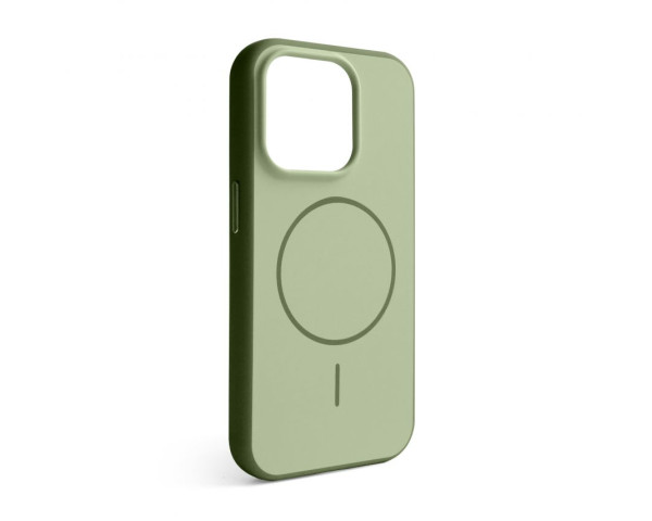 Чохол Soft Matte з MagSafe для Apple iPhone 15 Pro Max green