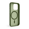 Чохол Soft Matte з MagSafe для Apple iPhone 15 Pro Max green