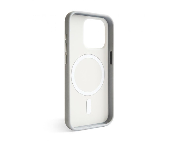 Чохол Soft Matte з MagSafe для Apple iPhone 15 Pro Max white