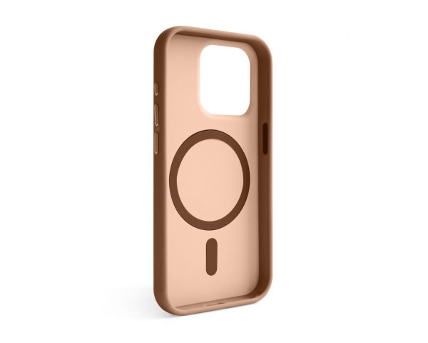Чохол Soft Matte з MagSafe для Apple iPhone 15 Pro nude