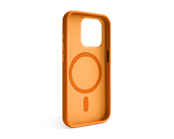 Чохол Soft Matte з MagSafe для Apple iPhone 15 Pro orange