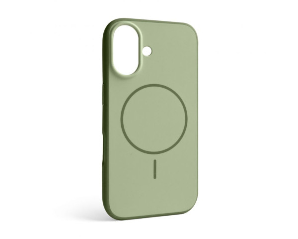 Чохол Soft Matte з MagSafe для Apple iPhone 16 green