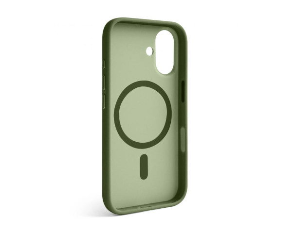 Чохол Soft Matte з MagSafe для Apple iPhone 16 green