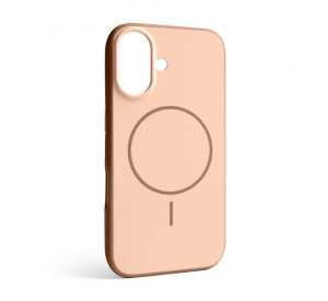 Чохол Soft Matte з MagSafe для Apple iPhone 16 nude