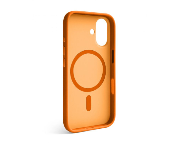 Чохол Soft Matte з MagSafe для Apple iPhone 16 orange