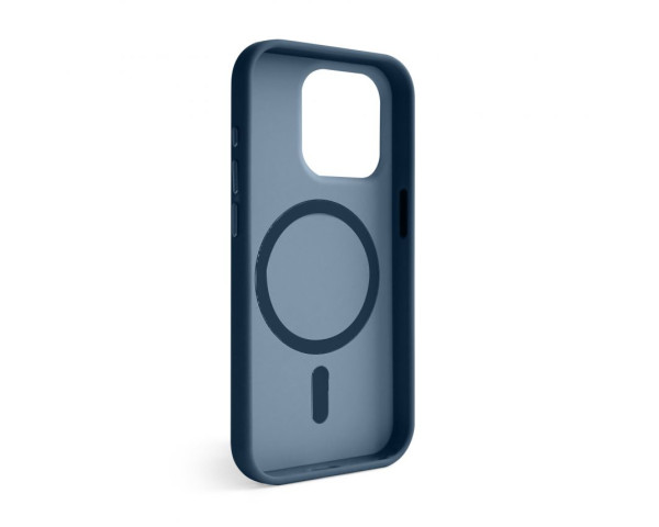 Чохол Soft Matte з MagSafe для Apple iPhone 16 Pro Max dark blue