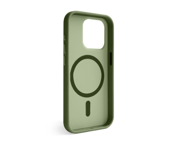 Чохол Soft Matte з MagSafe для Apple iPhone 16 Pro Max green
