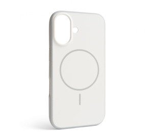 Чохол Soft Matte з MagSafe для Apple iPhone 16 white