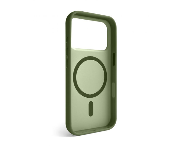 Чохол Soft Matte з MagSafe для Apple iPhone 17 Pro green