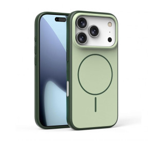 Чохол Soft Matte з MagSafe для Samsung Galaxy S26/S942 (2026) green
