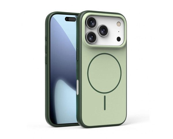 Чохол Soft Matte з MagSafe для Samsung Galaxy S26 Ultra/S948 (2026) green