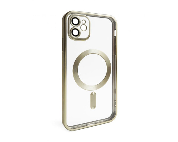 Чехол с функцией MagSafe для Apple iPhone 11 gold (03) матовый
