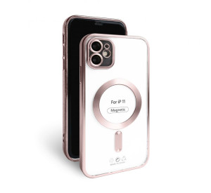 Чохол з функцією MagSafe для Apple iPhone 11 pink matte