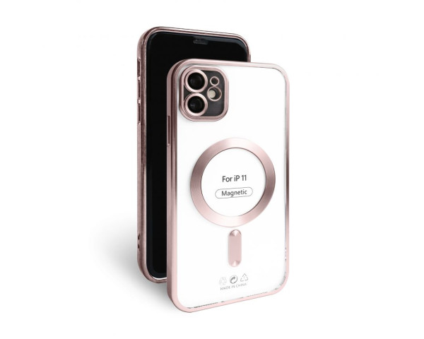 Чохол з функцією MagSafe для Apple iPhone 11 pink matte