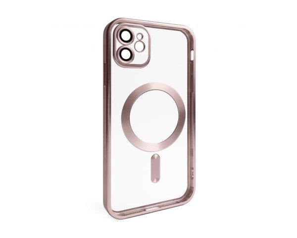 Чохол з функцією MagSafe для Apple iPhone 11 pink matte