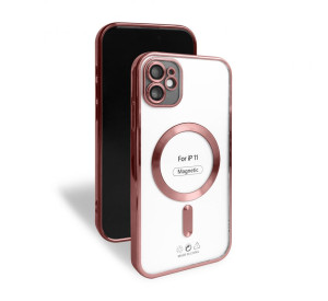 Чохол with MagSafe для iPhone 11 (06) rose gold