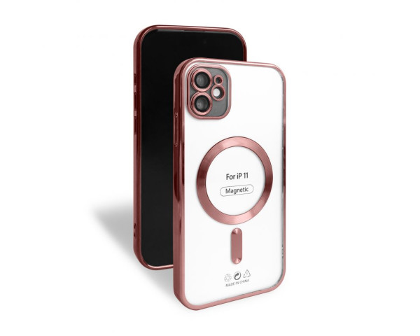 Чохол with MagSafe для iPhone 11 (06) rose gold