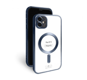 Чохол з функцією MagSafe для Apple iPhone 11 dark blue matte