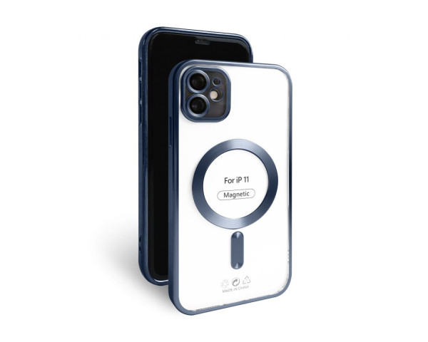 Чохол з функцією MagSafe для Apple iPhone 11 dark blue matte