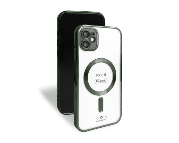 Чохол with MagSafe для iPhone 11 (08) olive