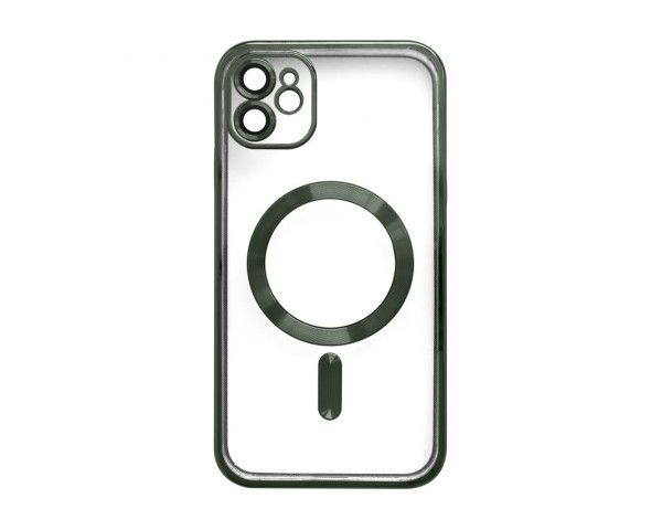 Чохол with MagSafe для iPhone 11 (08) olive