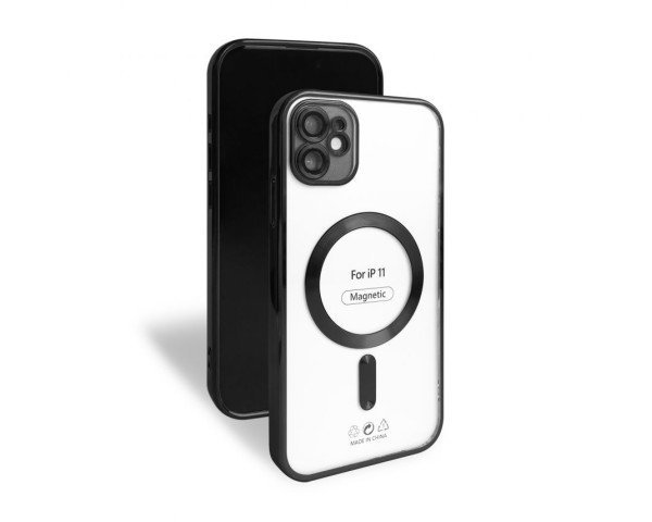 Чохол with MagSafe для iPhone 11 (09) black