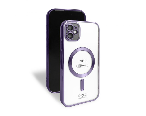 Чохол with MagSafe для iPhone 11 (11) purple