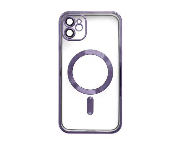 Чохол with MagSafe для iPhone 11 (11) purple