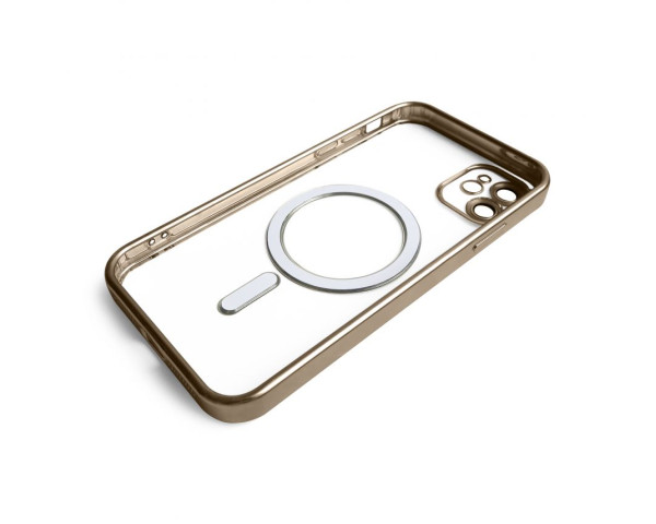 Чохол з функцією MagSafe для Apple iPhone 11 brown (13) matte