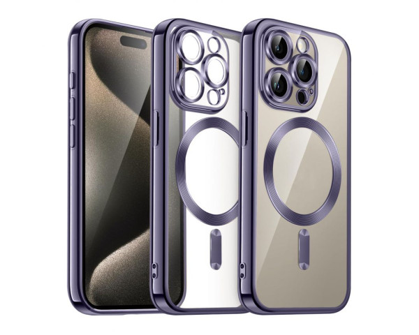 Чохол with MagSafe для iPhone 11 Pro Max (02) violet
