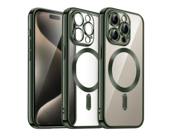 Чохол with MagSafe для iPhone 11 Pro Max (08) olive