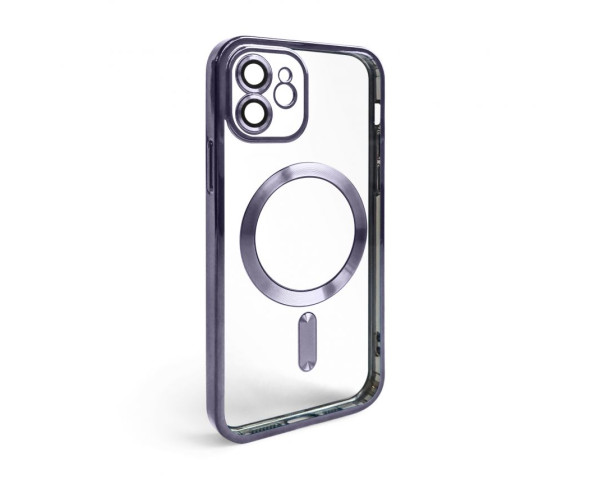 Чохол with MagSafe для iPhone 12 (02) violet